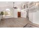 Bright and airy living room with hardwood floors and high ceilings at 41 E Caroline Ln, Tempe, AZ 85284