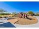 Community playground with playset and wood-chip surface at 7067 W Maya Way, Peoria, AZ 85383