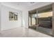 Dining area with sliding glass door to backyard at 9242 E Sector Dr, Mesa, AZ 85212