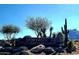 Storyrock community entrance sign, desert landscaping, and rock formations at 13271 E Desert Vista Rd, Scottsdale, AZ 85255