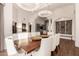 Formal dining room with hardwood floors and chandelier at 9053 N 46Th St, Phoenix, AZ 85028