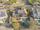 Luxury home with pool and spa, aerial view at 3428 N Park St, Buckeye, AZ 85396