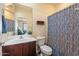 Guest bathroom with shower/tub combo and vanity at 3428 N Park St, Buckeye, AZ 85396