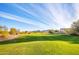 Scenic view of a lush green golf course at 5951 E Trailridge St, Mesa, AZ 85215