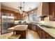 Gourmet kitchen boasting granite countertops and stainless steel appliances at 11714 N 134Th St, Scottsdale, AZ 85259