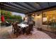Outdoor patio with seating area, pergola, and views of the surrounding landscape at 11714 N 134Th St, Scottsdale, AZ 85259