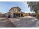 House exterior view with backyard patio and landscaping at 8934 W Ocotillo Rd, Glendale, AZ 85305