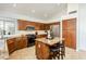 Spacious kitchen featuring granite countertops and stainless steel appliances at 1763 S Red Rock St, Gilbert, AZ 85295
