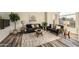 Living area with two sofas and a coffee table at 1763 S Red Rock St, Gilbert, AZ 85295