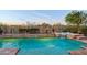 Stunning pool and spa with a waterfall feature at 27600 N 130Th Ave, Peoria, AZ 85383