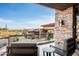 Relaxing patio with seating area and mountain views at 42493 N 108Th St, Scottsdale, AZ 85262