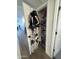 Organized closet with shelving and hanging space for storage at 625 N 38Th N St, Mesa, AZ 85205