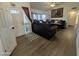 Living room with hardwood floors and a comfortable seating area at 625 N 38Th N St, Mesa, AZ 85205