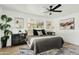 Bright bedroom with a king-size bed and plenty of natural light at 1302 W Golden Ln, Phoenix, AZ 85021
