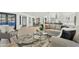 Open concept living room with adjacent kitchen and dining area at 1302 W Golden Ln, Phoenix, AZ 85021