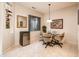 Cozy breakfast nook with a small table and chairs at 19425 N Guardian Ln, Surprise, AZ 85387