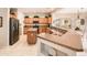 Updated kitchen with island, stainless appliances and views at 19425 N Guardian Ln, Surprise, AZ 85387