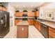 Spacious kitchen with island, stainless steel appliances at 19425 N Guardian Ln, Surprise, AZ 85387