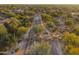 Gated community entrance with paved roads at 27432 N 66Th Way, Scottsdale, AZ 85266