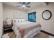 Cozy bedroom with a queen-size bed and mountain views at 5800 E Glen Dr, Paradise Valley, AZ 85253