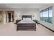 Bedroom with mountain views and ensuite bathroom at 5800 E Glen Dr, Paradise Valley, AZ 85253