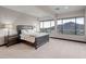 Bedroom with mountain views and ensuite bathroom at 5800 E Glen Dr, Paradise Valley, AZ 85253
