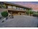 Modern home with attached garage and desert landscaping at 5800 E Glen Dr, Paradise Valley, AZ 85253