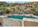 Relaxing pool with a waterfall feature at 5800 E Glen Dr, Paradise Valley, AZ 85253