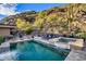 Inviting pool and spa area with mountain views at 5800 E Glen Dr, Paradise Valley, AZ 85253