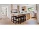 Modern kitchen with light wood cabinets and a large kitchen island at 6733 N 14Th St, Phoenix, AZ 85014
