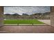 Artificial turf backyard with mountain views at 14828 E Valley Vista Dr, Fountain Hills, AZ 85268