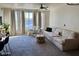 Spacious living area featuring ample natural light and a neutral color scheme at 280 S Evergreen Rd # 1301, Tempe, AZ 85288