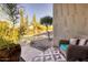 Inviting pool area with patio furniture and landscaping at 3212 E Desert Cove Ave, Phoenix, AZ 85028