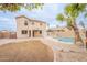 Two-story house with a backyard and swimming pool at 3555 S Payton St, Mesa, AZ 85212