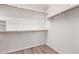 Spacious closet with double hanging rods and shelving at 8141 E Apache Plumb Dr, Gold Canyon, AZ 85118