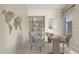 Home office features a desk, chair, and built-in shelving at 8141 E Apache Plumb Dr, Gold Canyon, AZ 85118