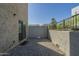 Private backyard with gravel and block wall at 8184 N 22Nd Dr, Phoenix, AZ 85021