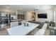 Open concept dining area with kitchen and living room views at 8184 N 22Nd Dr, Phoenix, AZ 85021