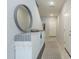Bright entryway with modern console table and mirror at 8184 N 22Nd Dr, Phoenix, AZ 85021
