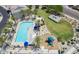 Community pool with adjacent playground area at 8184 N 22Nd Dr, Phoenix, AZ 85021