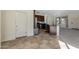 Kitchen features dark wood cabinets and granite countertops at 1850 S Martingale Rd, Gilbert, AZ 85295