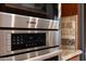 Stainless steel built-in microwave and oven at 2554 E Honeysuckle Pl, Chandler, AZ 85286