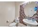 Clean bathroom with updated tile and vanity at 8953 W Townley Ave, Peoria, AZ 85345