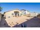 Large backyard with gravel and storage shed at 1435 E Debbie Dr, San Tan Valley, AZ 85140