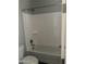 Bathroom with a bathtub and shower combination at 1669 S Wallrade Ln, Gilbert, AZ 85295