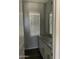 Bathroom with granite countertop vanity and a large mirror at 1669 S Wallrade Ln, Gilbert, AZ 85295