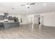 Modern kitchen with gray cabinets and island at 2917 N Katie Ln, Litchfield Park, AZ 85340
