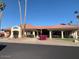 Community clubhouse with inviting outdoor seating at 7950 E Keats Ave # 194, Mesa, AZ 85209