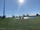 Landscaped view of a pond with fountain at 7950 E Keats Ave # 194, Mesa, AZ 85209
