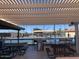 Covered seating area overlooking tennis courts at 7950 E Keats Ave # 194, Mesa, AZ 85209